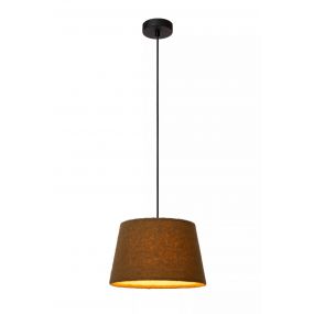 Lucide Woolly - hanglamp - Ø 28 x 150 cm - groen