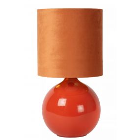 Lucide Esterad - tafellamp - Ø 24 x 46,5 cm - oranje