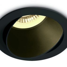 ONE Light Chill Out - inbouwspot - Ø 79 mm, Ø 72 mm inbouwmaat - zwart
