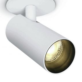 ONE Light COB Cylinders - opbouwspot 1L - Ø 6 x 9 cm - 6,5W dimbare LED incl. - wit