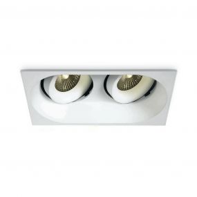 ONE Light COB Outdoor/Bathroom - inbouwspot - 168 x 90 mm, 160 x 83 mm inbouwmaat - 7W dimbare LED incl. - IP54 - wit