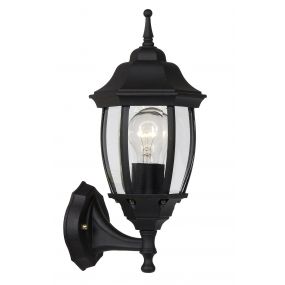 Lucide Tireno lantern I - buiten wandverlichting - 19 x 16,5 x 32 cm - IP44 - zwart