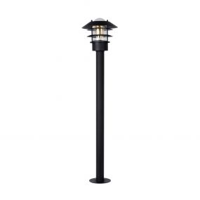 Lucide Zico - tuinpaal - 100 cm - IP44 - zwart