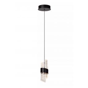 Lucide Kligande - hanglamp - Ø 13 x 150 cm - 9W LED incl. - zwart 