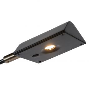 Lucide Nuvola - bureaulamp - 20 x 20 x 38 cm - 9W dimbare LED incl. - zwart