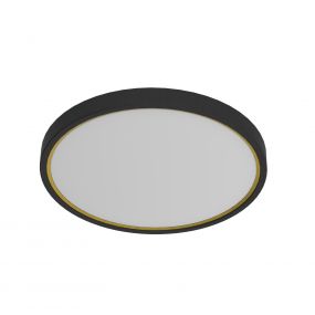 Nordlux Noxy - badkamer plafondverlichting - Ø 35 x 5 cm - 3 stappen Moodmaker SceneSelect functie - 15W LED incl. - IP44 - wit (stockopruiming!)