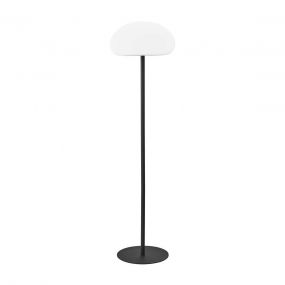 Nordlux Sponge - vloerlamp - oplaadbaar via USB-kabel - Ø 34 x 126 cm - 6,8W dimbare LED incl. - wit en zwart