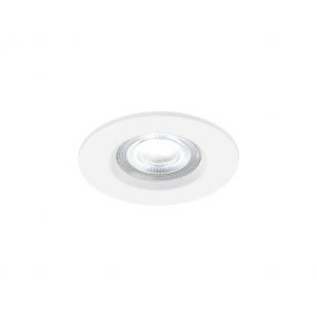 Nordlux Smart Don - inbouwspot - slimme verlichting - Ø 85 mm, Ø 72 mm inbouwmaat - 4,7W LED incl. - IP65 - wit