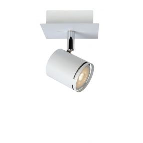 Lucide Rilou - opbouwspot - 10 x 10 x 12 cm - 4,5W dimbare LED incl. - wit 