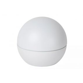 Lucide Clipper - oplaadbare tafellamp - Ø 12 x 10,8 cm - 2,2W LED incl. - wit 
