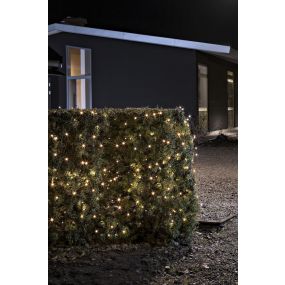 Konstsmide kerstverlichting - Micro LED licht set op batterijen - 1240 cm - IP44 - zwart