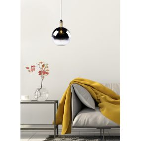 Lucide Julius - hanglamp - Ø 28 x 169 cm - fumé