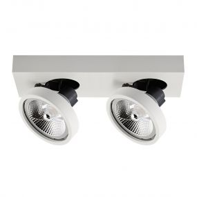 VK Lighting Kylos - opbouwspot - 33 x 12 x 12,9 cm - wit