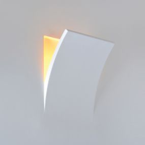 VK Lighting Gypsum - inbouw wandverlichting - 25 x 18,4 x 33 cm - wit