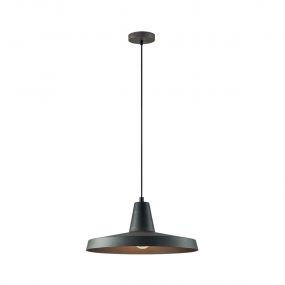 VK Lighting Sosta - hanglamp - Ø 30 x 118 cm - donkergrijs