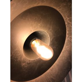 VK Lighting Sosta - hanglamp - Ø 30 x 118 cm - donkergrijs