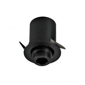 VK Lighting Bala - inbouwspot - Ø 52 mm, 42 mm inbouwmaat - 3W LED incl. - zwart