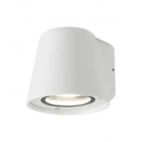 VK Lighting Teichos - buiten wandverlichting - 10 x 11 x 9 cm - IP54 - wit