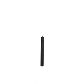 VK Lighting Rados - hanglamp - Ø 2,5 x 185 cm - 7W LED incl. - zwart