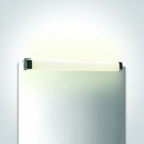 ONE Light Mirror LED Range - spiegellamp - 58 x 5,8 x 5,6 cm - 15W LED incl. - IP44 - chroom