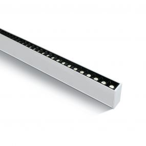 ONE Light LED Linear Profiles - plafond/hanglamp - 130 x 7 x 3,5 cm - 40W LED incl. - wit - witte lichtkleur