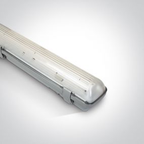 ONE Light Range For T8 LED Tubes - 156,5 x 8 x 7cm - IP65 - grijs