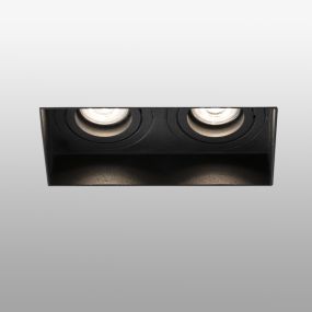 Faro Hyde Trimless - inbouwspot - 164 x 82 mm, 182 x 93 mm inbouwmaat - mat zwart
