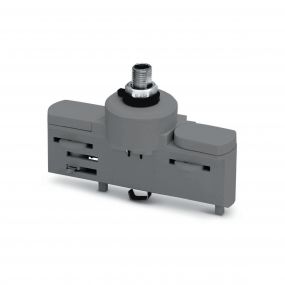 ONE Light Track Adaptors & Accessories - railadapter - 3-fase railsysteem - 6A - grijs