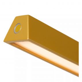 Lucide Lavale - tafellamp - 27,2 x 13 x 42,3 cm - 3W LED met dimfunctie incl. - okergeel