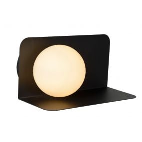 Lucide Bonni - wandverlichting - 24 x 12,5 x 12 cm - zwart