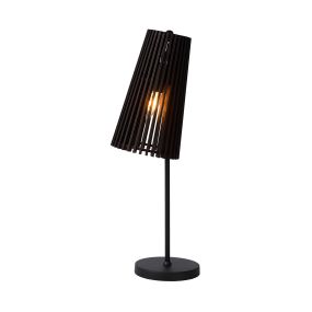 Lucide Noralie - tafellamp - 21 x 16,5 x 56 cm - zwart