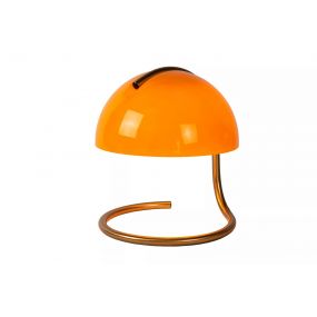 Lucide Cato - tafellamp - Ø 23,5 x 25 cm - oranje 