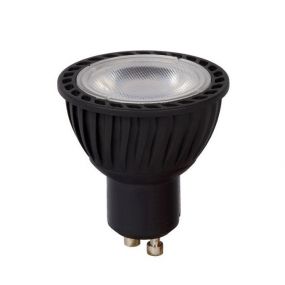 Lichtkoning LED-spot - dim to warm - Ø 5 x 5,5 cm - GU10 - 5W dimbaar - 3000K tot 2200K - zwart