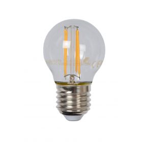 Lucide LED filament lamp - Ø 4,5 x 7,4 cm - E27 - 4W dimbaar - 2700K - transparant