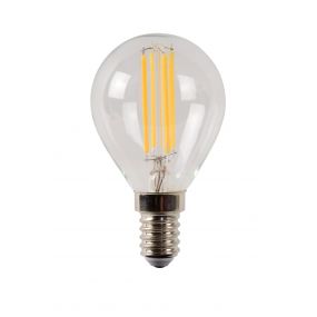 Lucide LED filament lamp - Ø 4,5 x 7,7 cm - E14 - 4W dimbaar - 2700K - transparant