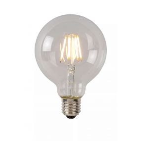 Lucide LED class A filament lamp - Ø 8 x 12,2 cm - E27 - 7W dimbaar - 2700K - transparant