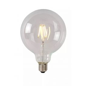 Lucide LED class A filament lamp - Ø 12,5 x 17,5 cm - E27 - 7W niet dimbaar - 2700K - transparant