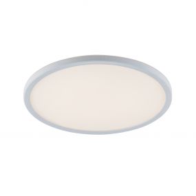 Nordlux Oja - badkamer plafondverlichting - Ø 29,4 x 2,3 cm - 18W LED incl. - IP54 - wit