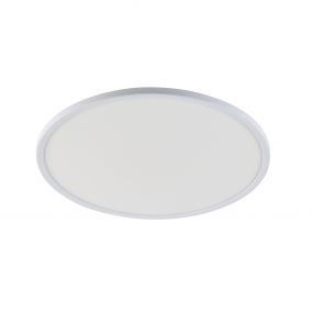 Nordlux Oja - badkamer plafondverlichting - Ø 42,4 x 2,3 cm - 24W dimbare LED incl. - IP54 - wit