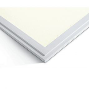 ONE Light Square UGR17 & UGR19 Office Panels - inbouw plafond/hanglamp - 59,5 x 59,5 x 2,9 cm - 40W LED incl. - wit - warm witte lichtkleur