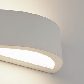 Projectlight Michaël - wandverlichting - 30 x 11 x 7,4 cm - 9W LED incl. - wit