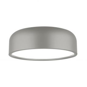 Nova Luce Perleto - plafondverlichting - Ø 48 x 15 cm - grijs en wit (stockopruiming!)