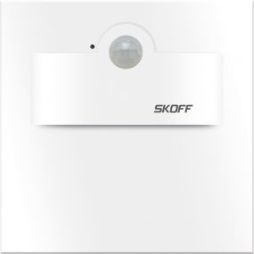Skoff Tango Short LED - inbouw wandverlichting met bewegingsmelder - 73 x 73 mm - 230V - wit - 3000K