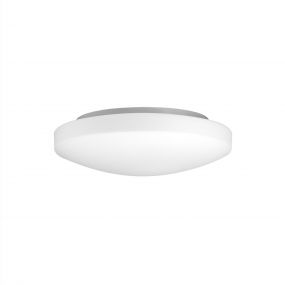 Nova Luce Ivi - plafondlamp badkamer - Ø 33 x 8 cm - IP44 - wit