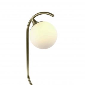 ONE Light Nordic Decorative - tafellamp - Ø 18 x 45 cm - geborsteld messing