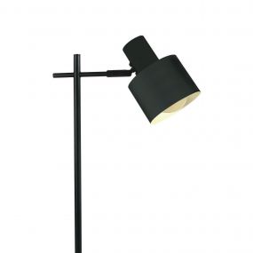 ONE Light Hotel Retro - tafellamp - Ø 19 x 51 cm - zwart