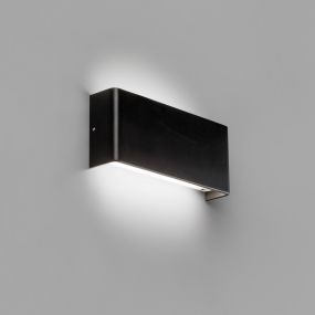 Faro Nash - wandverlichting - 21 x 4 x 9 cm - 8W LED incl. - mat zwart