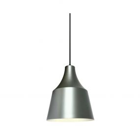 ONE Light Retro - hanglamp - Ø 27,4 x 233 cm - metaal grijs