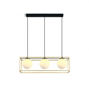 ONE Light Nordic Decorative Range - hanglamp - 70 x 120 cm - messing