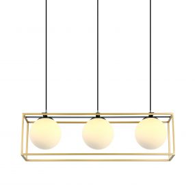 ONE Light Nordic Decorative Range - hanglamp - 70 x 120 cm - messing
